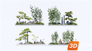 Rockery Skp Files
